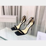 Replica Jimmy Choo Alva Suede Sandals 1:1 Mirror Heel 8.5 cm Shoes