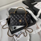 Best Top Wallet On Chain 1:1 Mirror AP4062 Black Replica Bag