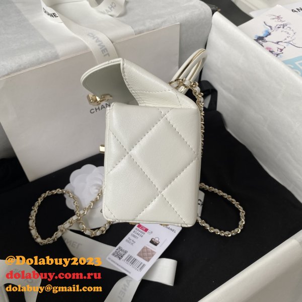 Top Quality Replicas Shiny Box Tote 1:1 Mirror AS4469 Bag