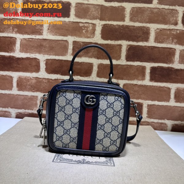 Ophidia GG Gucci Wholesale 772157 Top Handle Fake Bag