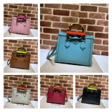 AAA Replica Designer Gucci 660195 Diana small tote leather Handbags