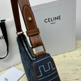 Celine Designer 1:1 Mirror Ava Denim 193952 Fake Bag