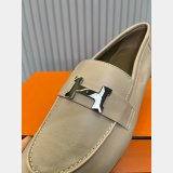 7 Star full leather loafer hermes shoes