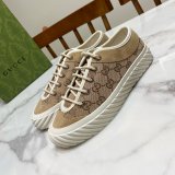 Perfect Dolabuy 1:1 Mirror Replica Gucci GG Canvas Shoes