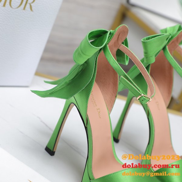 Duplicate Mlle Dior Heeled Sandal Top Quality