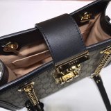 UK Gucci Replica GG Supreme Padlock Small Shoulder 498156 Bag