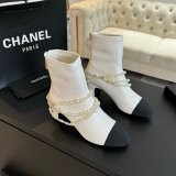 Top Quality Chanel Short Lambskin Boots