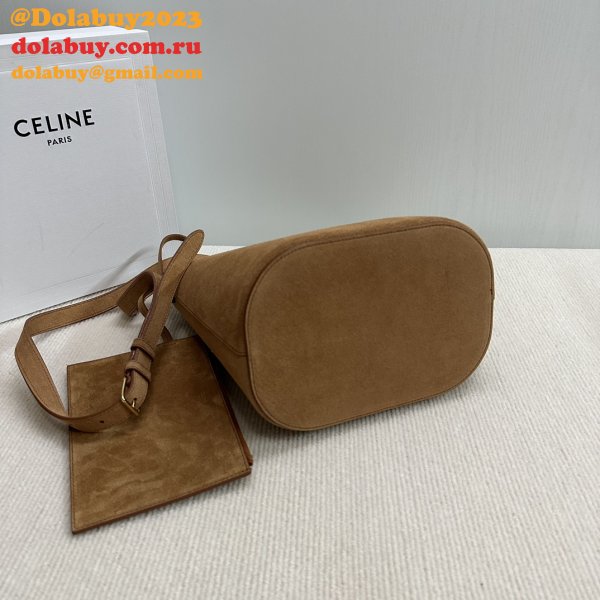 7 Star Celine Triomphe Louise Bucket Bag 116613