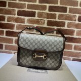 Gucci Horsebit 700457 Best 1955 Crossbody 1:1 Mirror Beige Bag