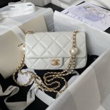 7 Star Imitation Pearls Small Flap AS4861 Luxury Fake Bag