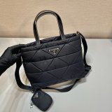 Buy Prada Replica Shoulder 1BG380 Black Handbags