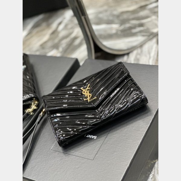 Perfect Quality YSL Replica 617662 Monogram Clutches Patent Bag