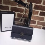 Cheap Gucci 510314 Leather Interlocking GG 510314 Crossbody