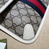 Best Quality Gucci Replica Ophidia belt bag 674081 GG supreme canvas