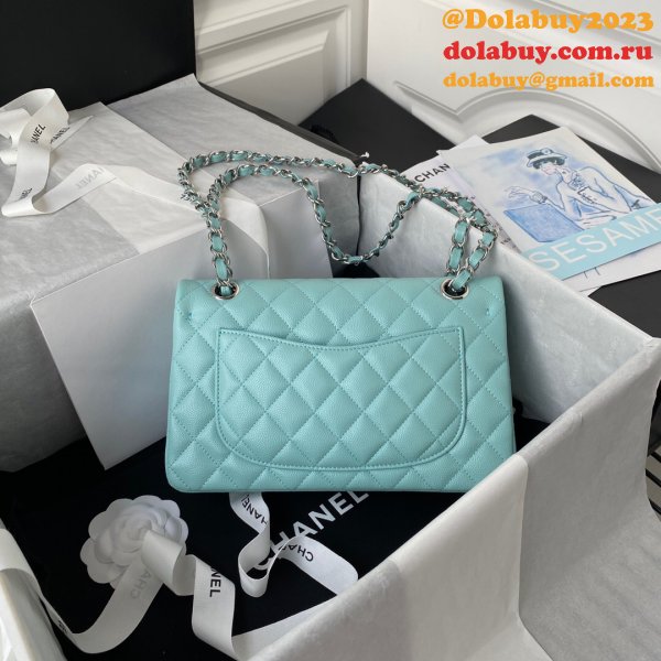 Top quality Fake Small Flap Lambskin CF 23cm