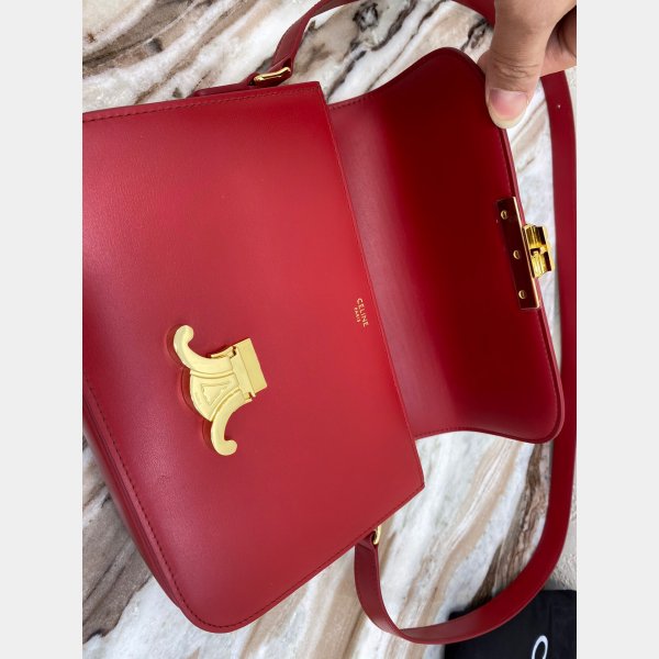 The Best Celine 1:1 Mirror Triomphe Replica Dolabuy 22cm Bag