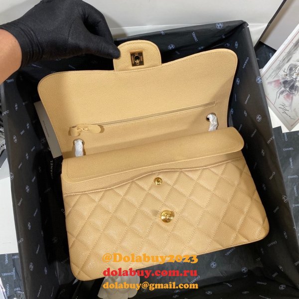 High Quality CC CF Classic Flap Jumbo Bags 30CM on Sale