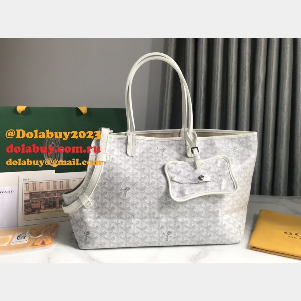 Designer Goyard Chien Gris & Pocket Pet bag