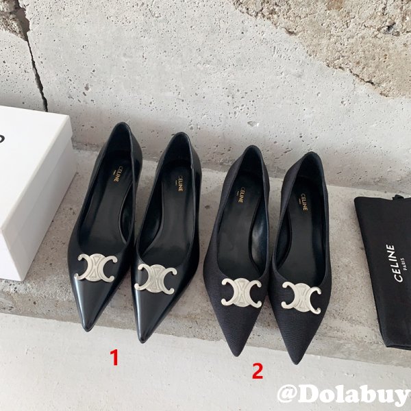 High Quality Luxury Celine high heel shoes