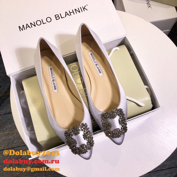 Cheap Manolo Blahnik Flat Shoes