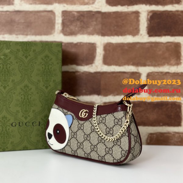 Gucci GG Mini Bag 818763 Panda Detail Designer Sale