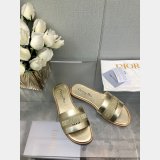 High Quality DIOR flat women slippers