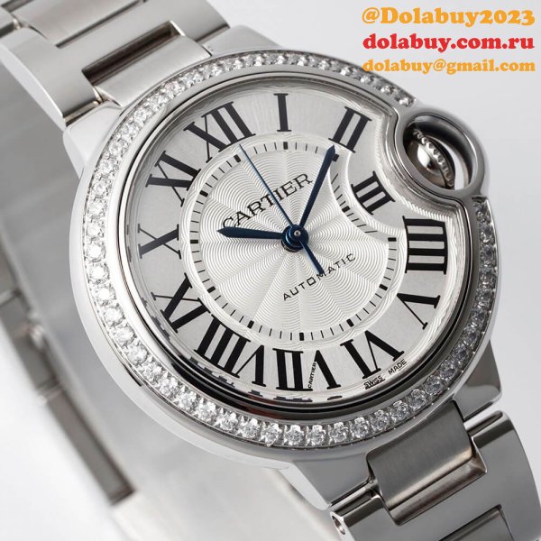 Cartier 33mm Ballon Bleu de Cartier watch