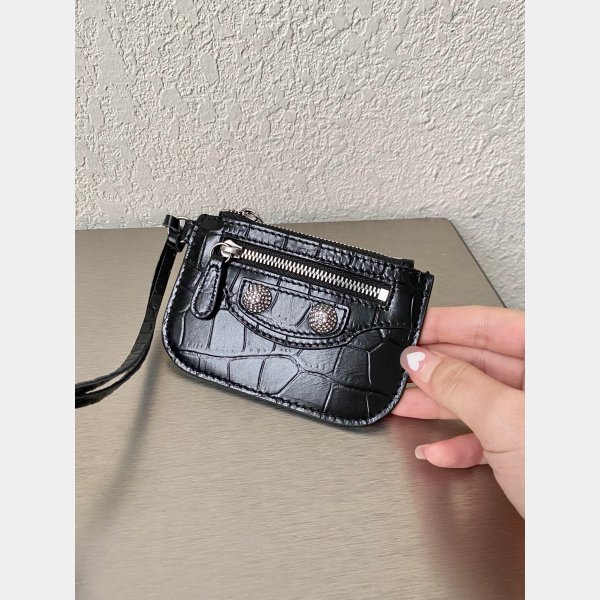 Balenciaga Fake High Quality Le Cagole crocodile Drill 33CM Bag