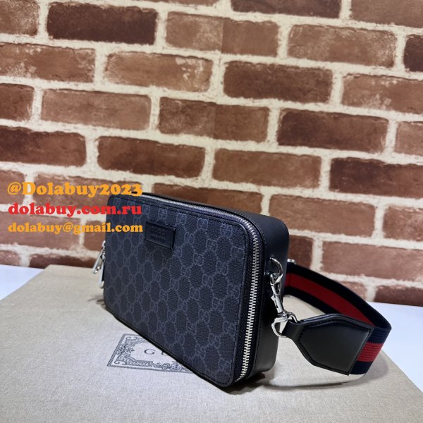 GG Supreme Leathergoods Gucci Replicas 774161 Mens Shoulder Bag