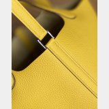 hermes Luxury picotin Yellow replica bags cheap bracelets