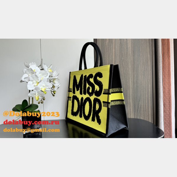 7 Star Cheap Miss Dior Allover book tote Fashion bag