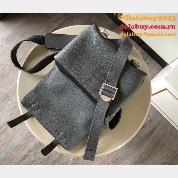 Top Quality Designer loewe military messenger 9012