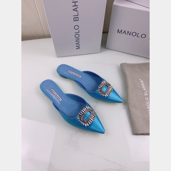 Replicas Manolo Blahnik Luxury Satin Pumps Dolabuy