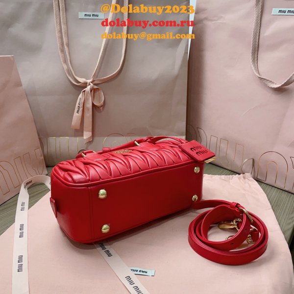 Shopping Top Grade 5BB142 Matelasse Replica Miu Miu Online Fake Bag