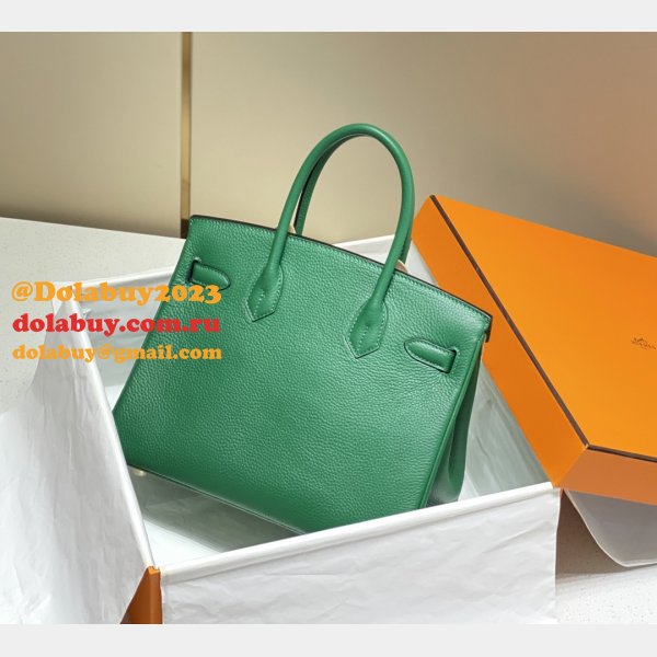 HERMES BIRKIN 25CM HALF HUMAN HANDMADE STICHING