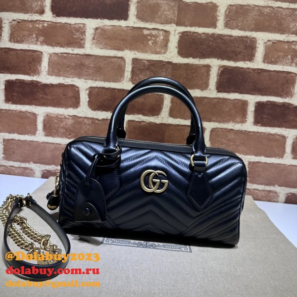 Gucci Top Quality GG Marmont Top Handles Replica 746319 Bag