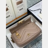 Gucci Wholesale GG Marmont Mini chain shoulder 476433 bag