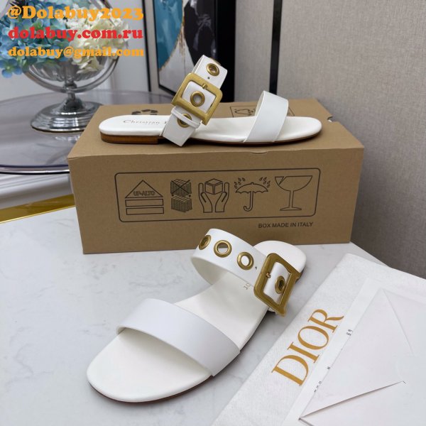 Wholesale Replica Christian Dior AW D-home sandals and slippers Shoes