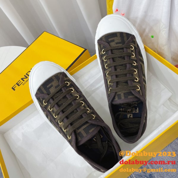 1:1 Fake Domino Fendi Shoes Website to Get Replica Sneakers