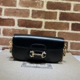 Replica Gucci Horsebit 1955 Shoulder Chain 735178 Designer Bag