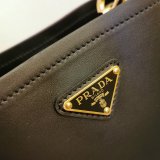 Platinum Prada 1BA373 Panier Saffiano Leather Perfect Replica Bag