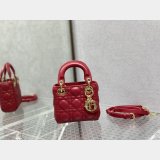 Replica Fashion Dior Micro Lady 1:1 Mirror 12CM Bag