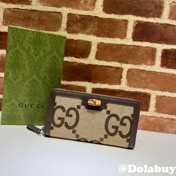 Knockoff Gucci High Quality Diana Diana Jumbo GG 658634 Wallet