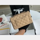 Best Chane Fake Caviar Calfskin Classic Flap Bag 1116 20CM