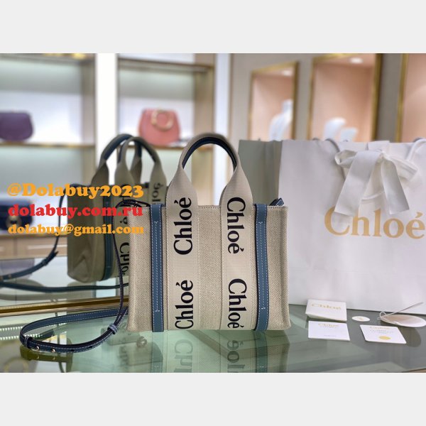 Best Quality Replica Chloe 1:1 Tote Woody dolabuy Bag  26CM