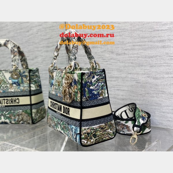 Lady Dior 24cm 100% Identical Lady Replica Bag Sale Online