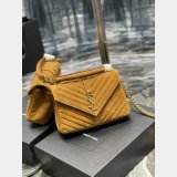 Replica YSL Top Monogram College 392737 Leather Shoulder Bag