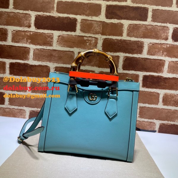 AAA Replica Designer Gucci 660195 Diana small tote leather Handbags