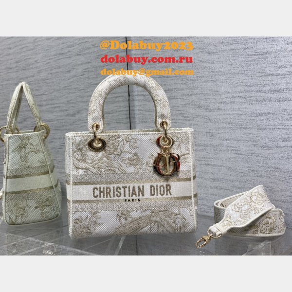 High Quality Best Lady Dior 24cm Replica Handbags