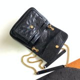 YSL Replica Niki 22cm crinkled vintage leather 533037